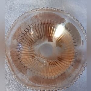 Gorgeous Depressionware Footed Dish
